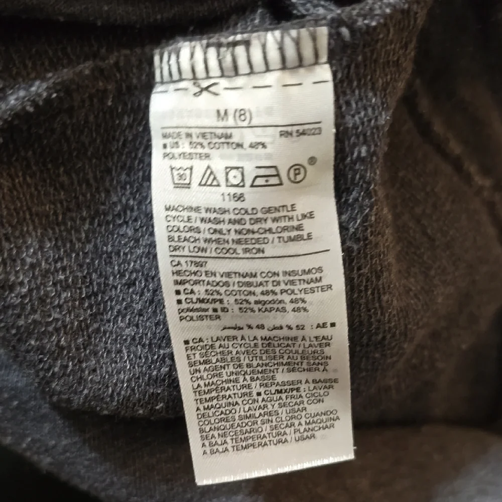 Old Navy Girls Cross Front Crew Sweatshirt - M(8)